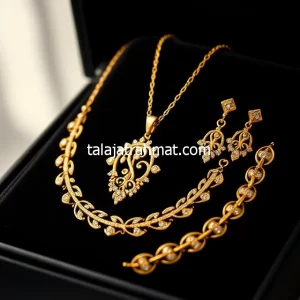 طلاجات رحمت خرید و فروش ست طلا در مشهد